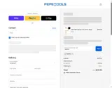 Pepetools coupon verification screenshot