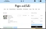 Pepperx10 coupon verification screenshot