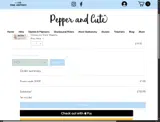SHOP coupon verification screenshot