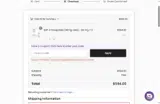 EARTHDAY coupon verification screenshot