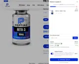 Peptira coupon verification screenshot