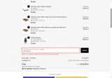 Percko coupon verification screenshot