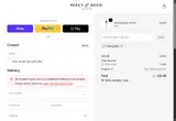 15WELCOME coupon verification screenshot