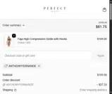 ANTHONYFERNANDE coupon verification screenshot