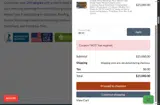 Pergola Depot coupon verification screenshot