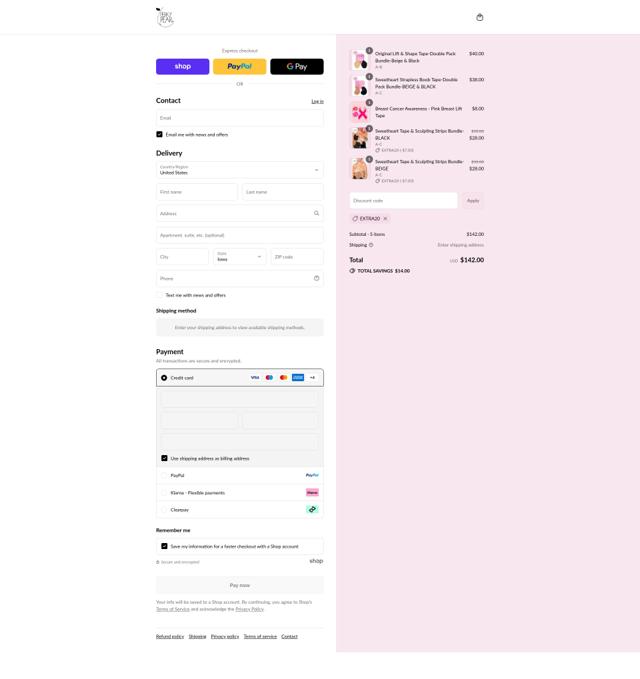 Perky Pear checkout page showing Perky Pear discount code box | Screenshot taken by SimplyCodes community member on Sep 8, 2025