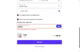 FIRST10 coupon verification screenshot