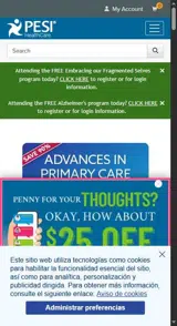 PESI coupon verification screenshot