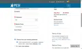 PESI coupon verification screenshot