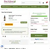 PetAlive coupon verification screenshot