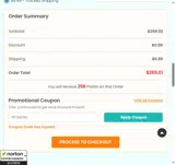 PETMOM coupon verification screenshot