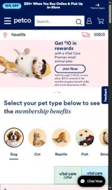 Petco Vital Care coupon verification screenshot