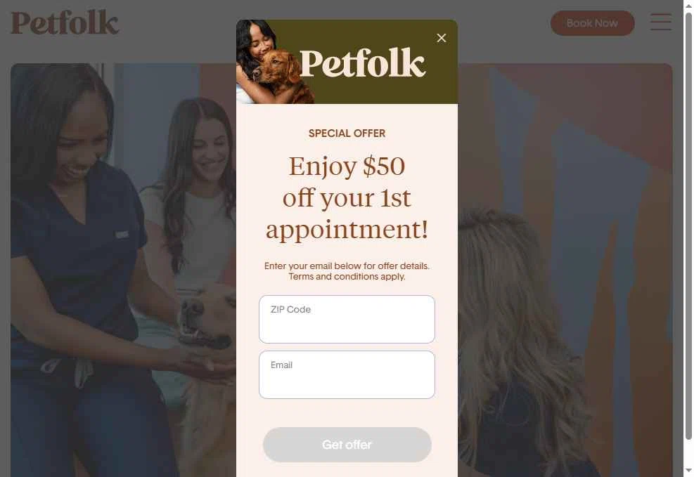 Petfolk checkout page showing Petfolk promo code box | Screenshot taken by SimplyCodes community member on Jan 31, 2026