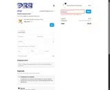 Pez Candy coupon verification screenshot