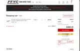 PFYC coupon verification screenshot