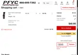 PFYC coupon verification screenshot