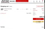 PFYC coupon verification screenshot