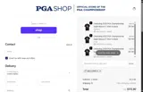 PGA Apparel coupon verification screenshot
