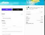 PHADE20 coupon verification screenshot