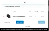 BESTDEAL coupon verification screenshot