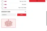 LEWISH10 coupon verification screenshot