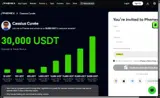 Phemex coupon verification screenshot