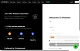Phemex coupon verification screenshot