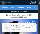 Philadelphia Union coupon verification screenshot