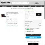 Philadelphia Flyers Shop coupon verification screenshot