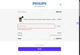 Philips Home Appliances coupon verification screenshot