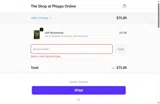 GIFT20 coupon verification screenshot