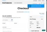 Photobacks.com coupon verification screenshot