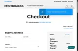 Photobacks.com coupon verification screenshot