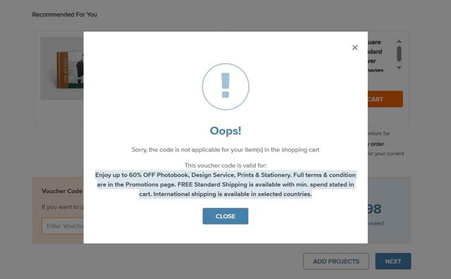 Photobook America checkout page showing Photobook America promo code box | Screenshot taken by SimplyCodes community member on Jul 25, 2025