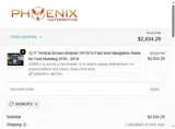 SIGNUP3 coupon verification screenshot