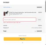 FREE10 coupon verification screenshot