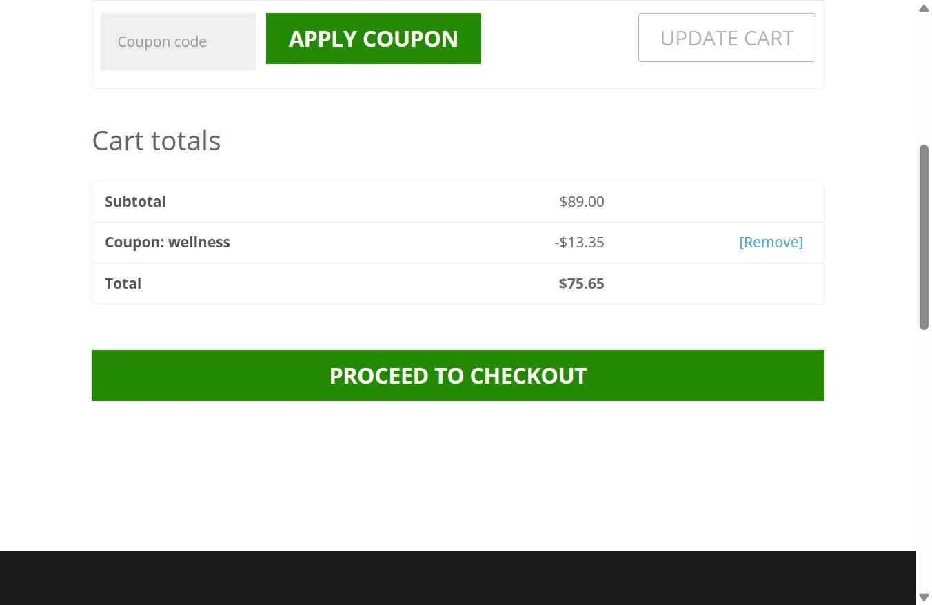 PhytoLogica checkout page showing PhytoLogica promo code box | Screenshot taken by SimplyCodes community member on Nov 26, 2025