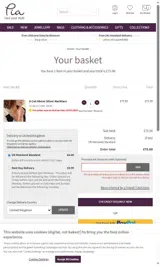 P9671 coupon verification screenshot