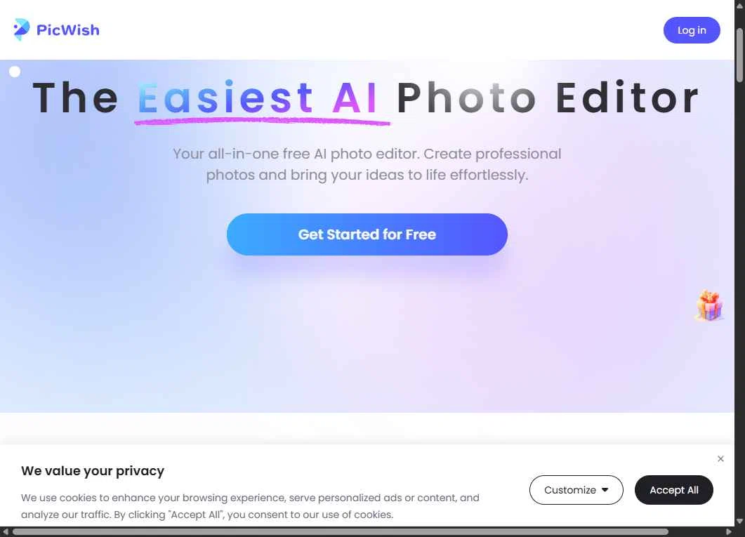 PicWish checkout page showing PicWish coupon code box | Screenshot taken by SimplyCodes community member on Dec 19, 2025