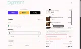 PIGMENTCA15 coupon verification screenshot