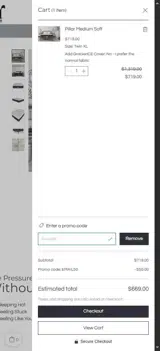 Email50 coupon verification screenshot