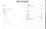 Pilot Diary coupon verification screenshot