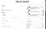 Pilot Diary coupon verification screenshot
