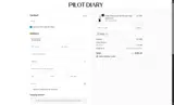 Pilot Diary coupon verification screenshot