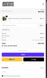 VOXY coupon verification screenshot