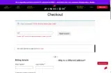 GIFT coupon verification screenshot