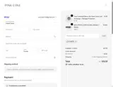 Pink Cove coupon verification screenshot