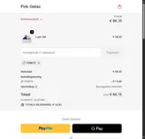 PINK15 coupon verification screenshot