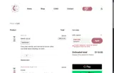 Pink Pony Peptides coupon verification screenshot