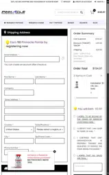 Pinnacle Peptides coupon verification screenshot